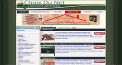 Desktop Screenshot of choixdunet.fr